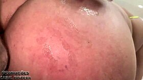 Watch them pound that chubby slut's swollen pussy without mercy? Screaming from blowjob and assfucking!