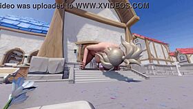 Mercy outgrows Blizzard World spawn in a surprising twist