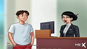 summertimesaga e2 62 - redhead babe gets her tight pussy drilled in hot anime action