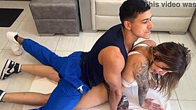 My yoga teacher fucks me hard during class, and I can’t get enough of it!