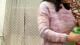 Anna Maria Mature Latina Christmas Special Part 1: Big Tits And Ass Milf Fun