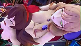 is lisa fucking amber's futa cock in genshin?