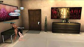 having sex with alexander light xxx at his house in imvu