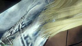 Intense first-person hooker encounter in GTA 5 car