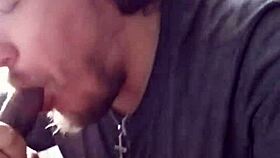 bbc blowjob with monster cock 😏