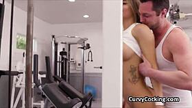 braless beauty, wanna tease my cock at the gym today?