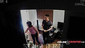 Hey, taped hottie gets coerced into hardcore sex with horny bruno's monster cock