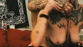 this amateur is bent over for intense doggystyle fucking