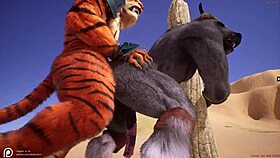 Wildlife furrys yiff in raw gay anal