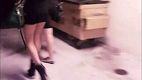 two goddesses named amadahy and miskha perform outdoor ball kicking on andrea dipre in a intense scene.