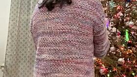 Anna Maria Mature Latina Christmas Special Part 1: Big Tits And Ass Milf Fun