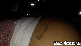 I suck my friend while he drives through nova iguaçu streets