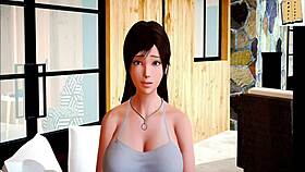 My New Family 96 Features Big Tits And Erotic Cartoon Scenes