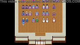 PIXEL TOWN: Bound girl BLOWJOB and SEX in sideshow part 3