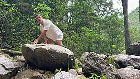 I Say, 'Watch Us Fuck Outdoors,' as Horny Big Ass Redhead Milan Rodriguez and Devil Khloee Get Wild