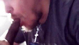 bbc blowjob with monster cock 😏