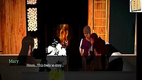 My New Family 96 Features Big Tits And Erotic Cartoon Scenes