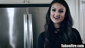 Hot office clerk bends over for doggystyle and deepthroat at work