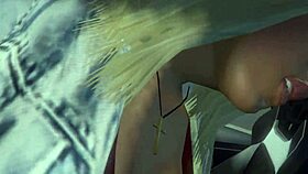 Intense first-person hooker encounter in GTA 5 car