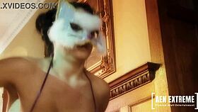 jodie james as pussy cat really loves gettin that milk the hardcore way 😈