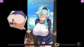 Look At This Busty Delivery Worker Getting Exposed!