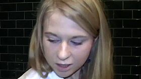 girl picks up a guy for sex in exchange for 1000 euro outdoors