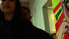 Skinny tattooed babysitter gets her tight coochie drilled roughly in this full movie storyline