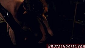 The blonde teen waits for a taxi and gets punished with anal domination in the car