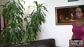 Sani The Cougar Takes Big Black Cock In Her Home!