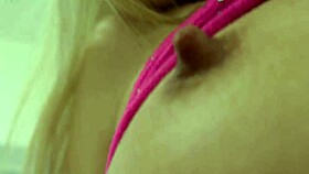 First BBC for Megan Love, rough wet sex with gapes and cum swallow.