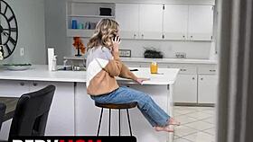 stepmother shares her feelings with stepson at mardi gras