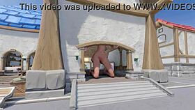 Mercy outgrows Blizzard World spawn in a surprising twist