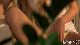 pink teen cookie gets toyed wetly