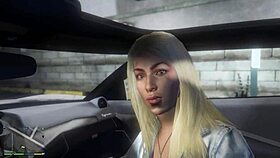Intense first-person hooker encounter in GTA 5 car