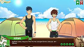 game friends camp episode 17 - scout badges russian voice acting