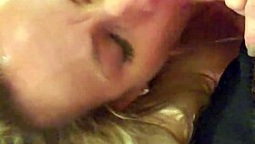 morning blowjob turns into horny fucking with wife