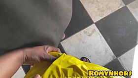 Climbing Neighbor's Roof for Clothes Hanging