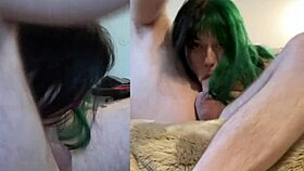 Blythe wolde might be tiny 18+ but her ass sure isnt. She takes on old partners in hardcore pov fucking.