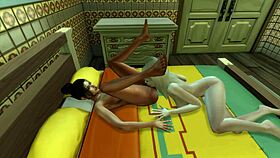 Naughty Lesbians Masturbating And Fucking!