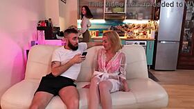 Is Stepmother Mia Capri Ready for Anal Threesome with Margo Von Teese?