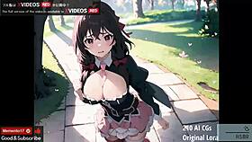 uncensored japanese hentai music video featuring yunyun 210 ai cgs