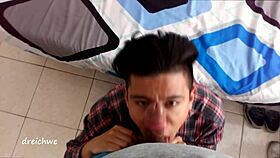 amateur gay blowjob in spanish is so rich