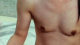 perverted flat-chested slut housewife gets creampied from behind in homemade amateur video. dance 30s loves creampie shaved housewife.