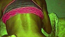 slim black joliet thot rides bbc with her small 18+ tits bouncing