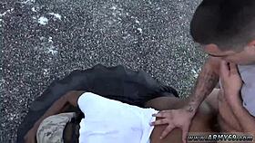 Military Hunk Reveals Impressive Manhood in Nude Gay Encounter