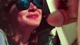 Cum tribute explodes with intense masturbation passion