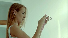 Fitting-Room Voyeur Watches Alexis Crystal Masturbate While Trying On Panties