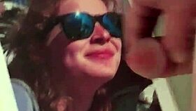 Cum tribute explodes with intense masturbation passion