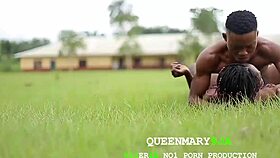 Milf flees after intense field fuck with big cock