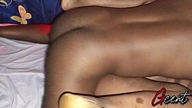Ebony Couple Have Passionate Sex